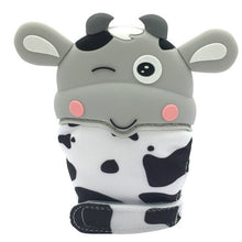 Load image into Gallery viewer, Cow Teether Mitts